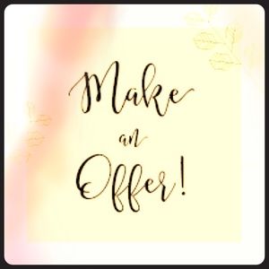 ALL REASONABLE OFFERS WELCOMED